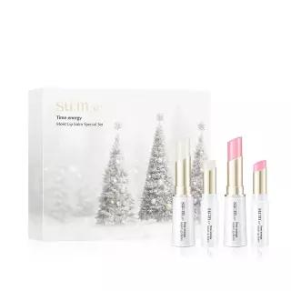 [NEW] 숨37 홀리데이 에디션 타임에너지 모이스트 립밤 16g 듀오 기획(+미니립밤 모이스트10g, 핑크10g)