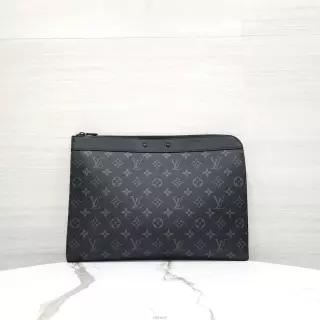 루이비통 포쉐트 주르 남성 클러치백 모노그램 이클립스 M82074 159661424