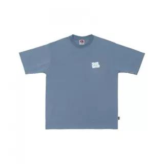 BEN DAVIS WHITE LABEL WING A CAR TEE BLUE GRAY 24580012 355730