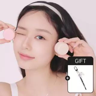 에뛰드하우스 [GIFT] 더블 래스팅 커버톡 컨실팟 4g + 컨실러 키링 브러쉬 국소부위 커버 컨실러 잡티커버
