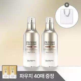 닥터펩티 펩타이드 볼륨 리프팅 프로 에센스 100ml 2개(+증정)에센스40매+쇼핑백