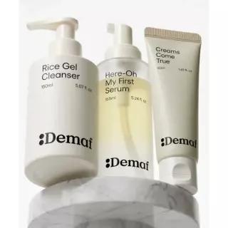디마프 DEMAF 아침촉촉 루틴세트(젤클렌저 150ml+만능기초 155ml+크림 50ml)