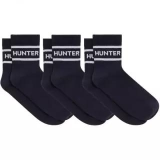 Hunter 헌터 3팩 발목 양말 유니섹스 - 밤하늘/흰색 7622817