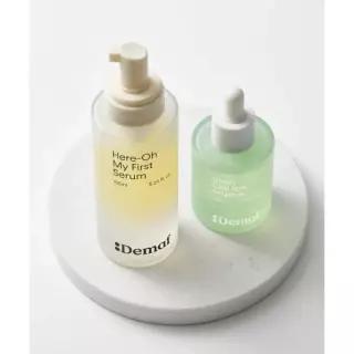 디마프 DEMAF 모공쫀쫀 첫걸음 세트(만능기초 155ml+그린 시카 포어 앰플 60ml)