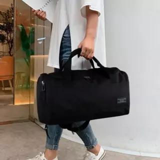 남녀공용 사각 보스턴백 지퍼 수납형 지퍼수납 포켓형