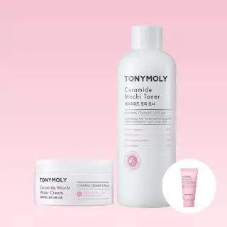 세라마이드 모찌 토너+수분 크림(500ml+300ml)(+팩투폼 20ml)