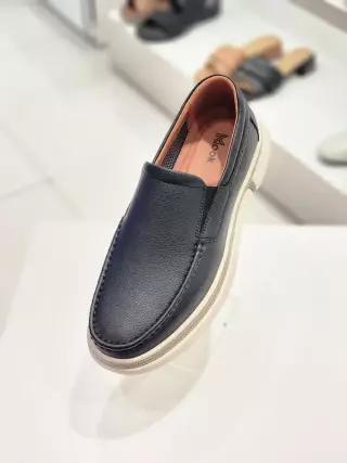 [AK수원점] [무크] 남성 베이직 캐쥬얼 봉합 슬립온 3.5cm 512251AA