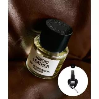 매장정품 PLEUVOIR [하트키링 퍼퓸 10mL 증정] 오 드 EDP 히노끼 레더 50mL