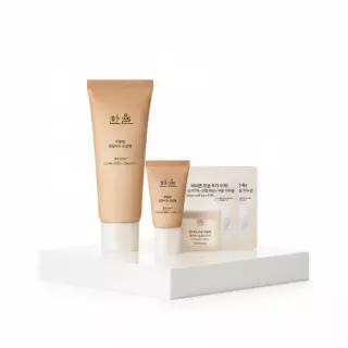 [모공쫀쫀]한율 부들밤 말끔/깔끔 모공팩 100ml (15ml+모공패드 4매)기획