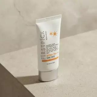 퍼스트픽 매직 마일드 선크림 SPF50+ PA+++ 백탁없는 끈적임없는 순한 자외선차단제