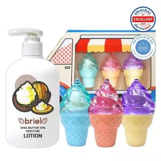  시어버터 10% 모이스처 로션 300g+아이스크림카 립밤 3종세트