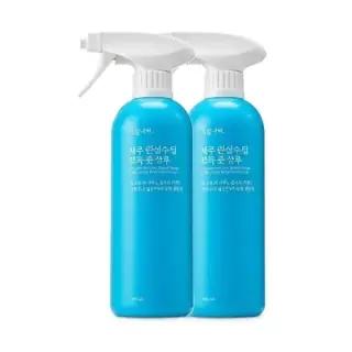 식물나라 제주 탄산수 딥 뽀득 풋 샴푸 400ml x 2개