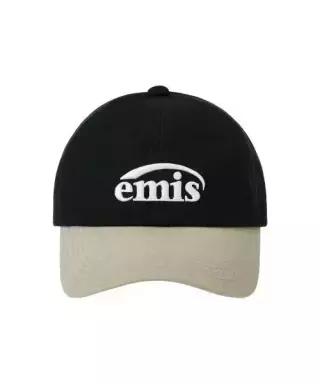 emis NEW LOGO MIX BALL CAPRENEWAL-BEIGEBLACK