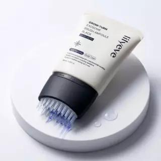 [쏘팔메토/하하 PICK] 릴리이브 그로우턴 엑소좀 브러쉬 앰플 블랙 100ml