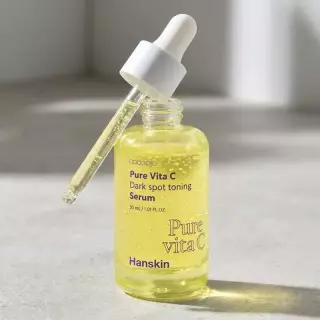 한스킨 순수 비타씨 잡티 토닝 세럼 30ml 1개