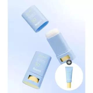 BEGINS 블루 캐모마일 히알루론산 에어리 선 스틱 수분 선크림5ml 증정