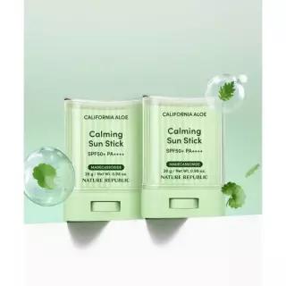 NATURE REPUBLIC [2pack] 캘리포니아 알로에 진정 선스틱 SPF50+PA++++