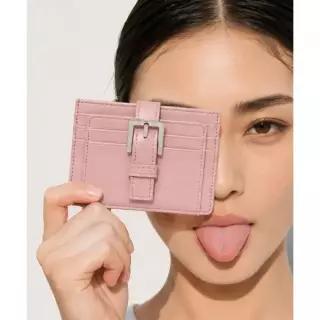 마틴콕스 Buckle Card Wallet - Softpink