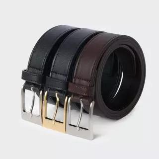 MEEBE8C83 무신사 스탠다드 우먼 렉탱글 신세틱 레더 벨트25mm 5188310