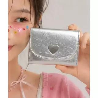 마틴콕스 Heart Fold Wallet - Silver