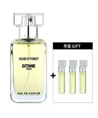 지땅느 남녀 공용 향수 [하우스오브포레스트] 우디 명품 니치향수 아카시아 바이알3병 동봉 숲속우디향