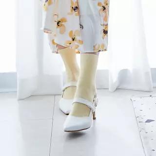 커스텀에이드 우먼 57cm 스틸레토 스트랩 슬링백 힐 카일라 - 화이트,블랙,베이지 캐주얼 포멀 482403
