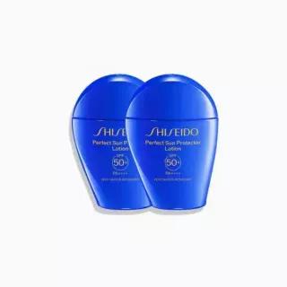 1+1 시세이도 파란자차 선크림 50ml 백화점 상품