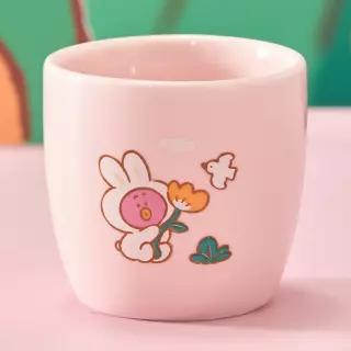 라인프렌즈 BT21 TATA K-토끼 자기 미니 잔