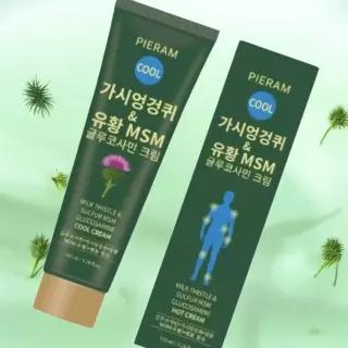 가시엉겅퀴 유황MSM 침향 글루코사민 멘톨 5가지 올인원 쿨COOL 크림 150ml 대용량 + 사은품증정(크림1개)