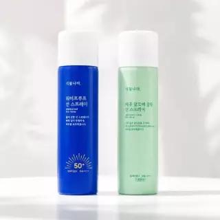 [산리오에디션한교동] 식물나라 워터프루프알로에쿨링 선 스프레이 100ml (단품1+1트리플)