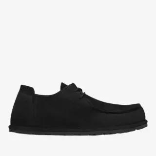 스웨이드 레이스업 슈즈 1034412 BLACK