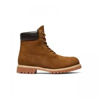 팀버랜드 TIMBERLAND (남성) 프리미엄 6인치 레이스 워터프루프 부츠 - 다크 위트 누벅 72066-EBL 137719