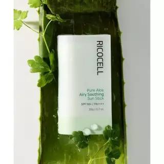 RICOCELL 리코셀 맑은 제주 알로에 에어리 수딩 선스틱 20g