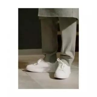 핏플랍 FITFLOP [랠리2] 남성 텀블드 레더 스니커즈 - 어반 화이트 (FT59K1N031)