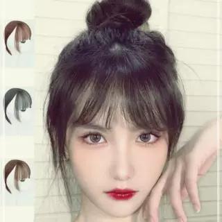 키밍 여성 인모 정수리가발 앞머리 부분가발 여성인모가발 부분형 일체형 20W993BCF5