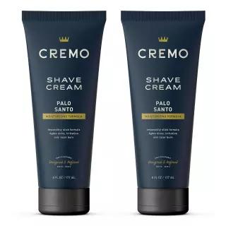 Cremo Shaving Cream for Men, Palo Santo, 6 Fl Oz (2 Pack) 454968