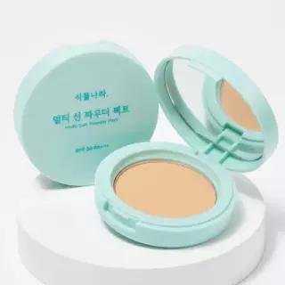 [매끈블러] 식물나라 멀티 선 파우더 팩트