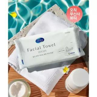 매장정품 SILCOT 페이셜 타월 40P x 3개