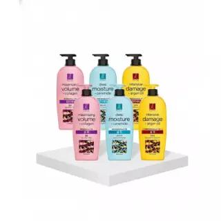 ELASTINE 모이스처,아르간,볼륨 샴푸/컨디셔너 680ml X2개 [6종 택1]