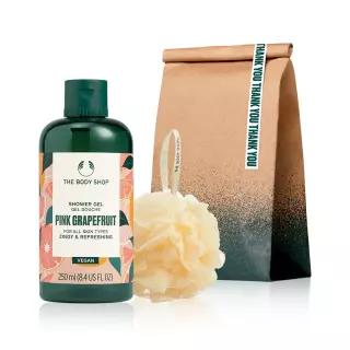 더바디샵 핑크 그레이프후룻 샤워젤 바디워시 250ML 선물세트 (쇼핑백)