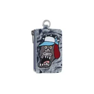 WKNDRS 위캔더스 x GWAXNG SNARL CARD WALLET L.DENIM WS2603AC06LD