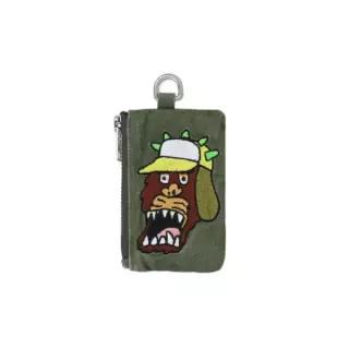WKNDRS 위캔더스 x GWAXNG SNARL CARD WALLET KHAKI WS2603AC06KH