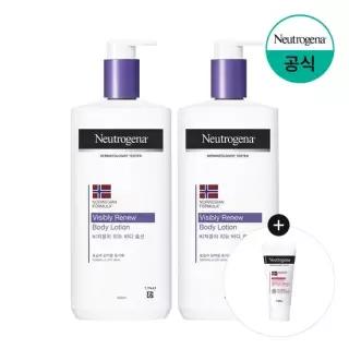 뉴트로지나 비져블리 리뉴 바디로션 450ml x2 + 증)시카에멀전 15ml
