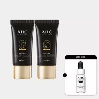 AHC [6%추가쿠폰]  마스터즈 선크림 30ml 듀오 세트+(증정)프로샷세럼 5ml