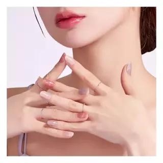 엣지유 샵젤 그레이프 와인 네일팁 16pcs 461697