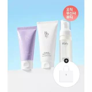 매장정품 RBFY [SET] 베스트 미니어처 세트 (컨트롤 장벽 로션 50ml + 컨트롤 클렌저 30ml 리본 속광 크림