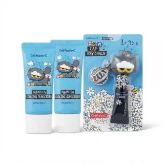 [수분밀착썬/조앤프렌즈 콜라보] 셀퓨전씨 아쿠아티카 쿨링 썬스크린 35ml 더블 기획 (+10ml+조앤프렌즈 캡
