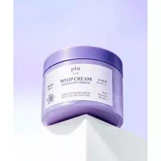 매장정품 PLU 퍼퓸드 크림 휩 바디스크럽 미드나잇 가든 300ml