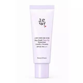 [쿨톤/진정필터]조선미녀 스테이 프레쉬 톤업 선크림 50ml 디럭스 (+10ml*2ea)