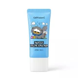 [수분밀착썬/조앤프렌즈 ] 셀퓨전씨 아쿠아티카 쿨링 썬스크린 35ml 더블 (+10ml+조앤프렌즈 캡 )